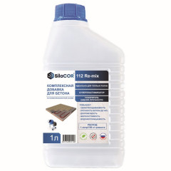 Суперпластификатор для теплого пола SilaCOR 112 Re-mix, 1л