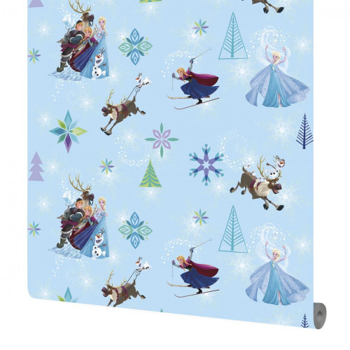 Обои виниловые на флизелиновой основе Disney Frozen 10*1,06м E-D-002 Erismann