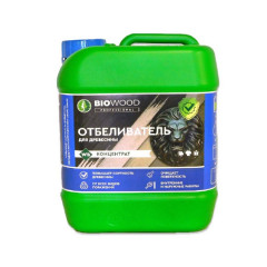 Отбеливатель для древесины концентрат 1:1 Biowood 10л