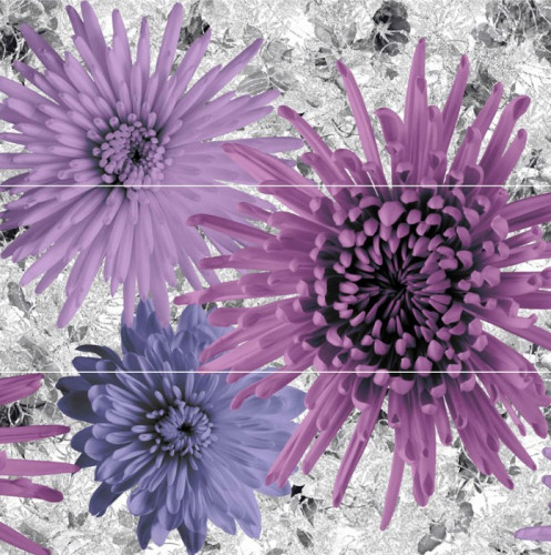 Панно из 3 плиток Roxi 600*600*9 PWU11ROX1