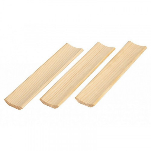 Плинтус деревянный 15*45*3000мм срощенный гладкий