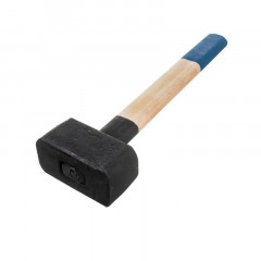 Кувалда кованая 3кг деревянная ручка РемоКолор 38-5-073